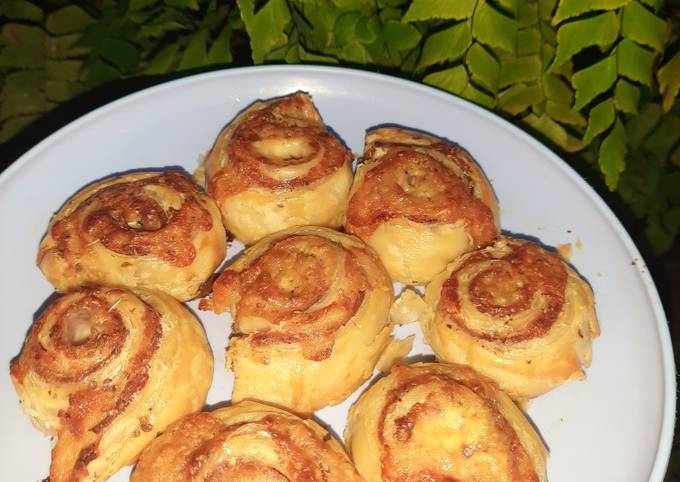 Beef Pastry Rolls