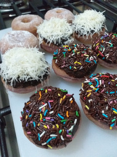 Foto resep Donat ubi ungu
