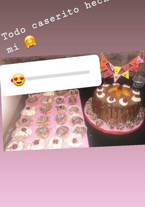Una foto de Postre de cumple