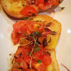 A picture of Bruschetta.