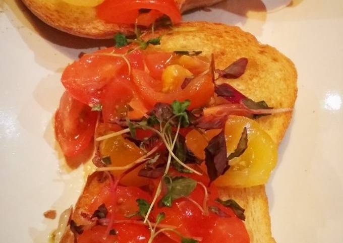 Simple Way to Make Homemade Bruschetta