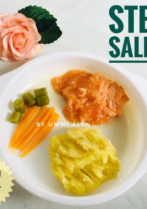 Foto resep Mpasi 9m+ Steak Salmon