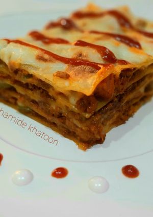 عکسی از دستور لازانیا