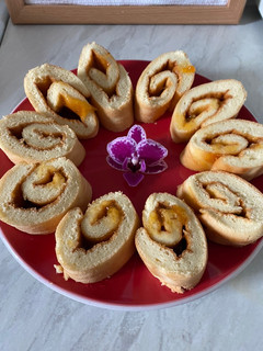 Piskótatekercs 🍑 recept fotója