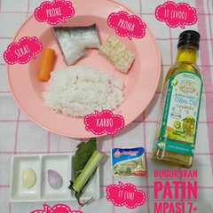 รูปของ BUBUR TIM IKAN PATIN || Menu lengkap 4 bintang ⭐⭐⭐⭐ (7 Month)