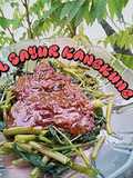 Pecel sayur Kangkung