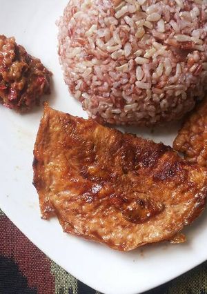 Foto resep Telor tempe bakar si hitam manis