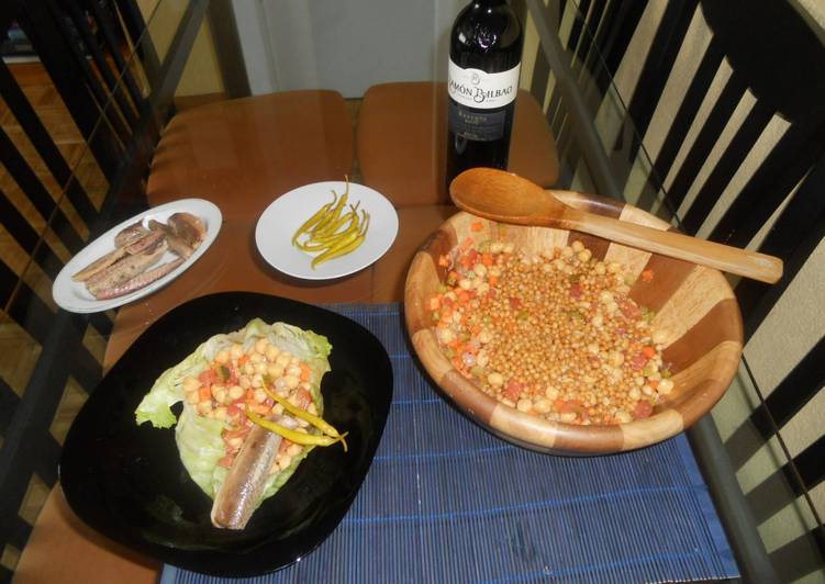 Ensalada dos legumbres