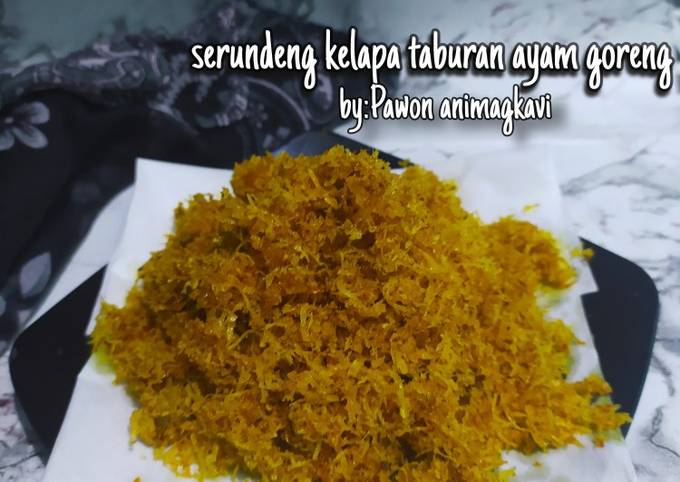 247# Serundeng kelapa taburan ayam goreng