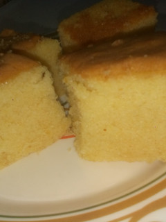 A picture of Sponge cake.