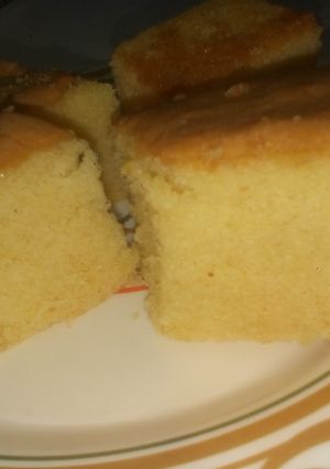 A picture of Sponge cake.