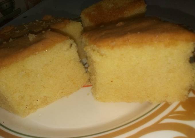 Steps to Prepare Homemade Sponge cake