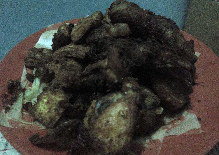 Resep Ayam ungkep kuning sederhana (Fried chicken yellow spice), Menggugah Selera