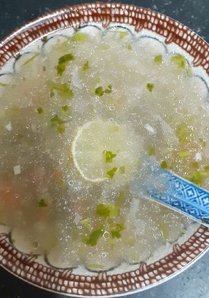 A picture of Lemon Coriander Soup.