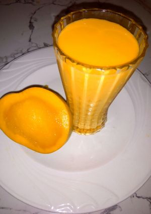 A picture of Mango lassi.
