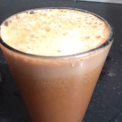 Orange and carrot juice A picture of Orange and carrot juice.