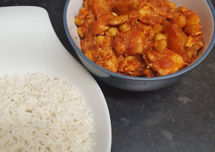 Simple Way to Make Quick Smokey chicken and rice