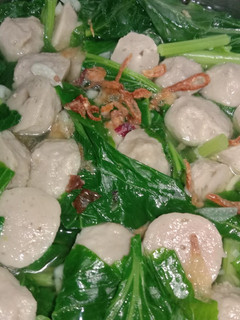 Foto resep Sayur Bening Sawi Ijo Bakso