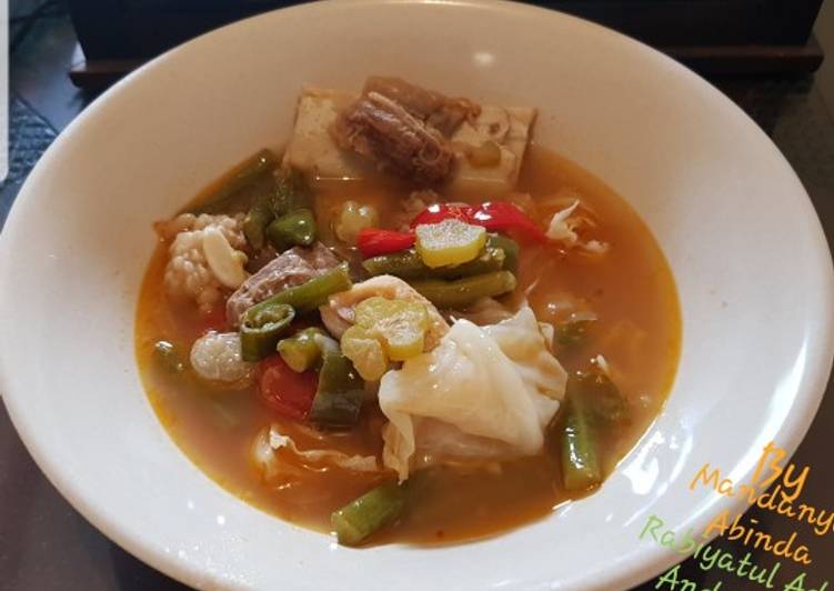 Rahasia Bikin Asam-Asam Iga Daging Sapi, Lezat Sekali
