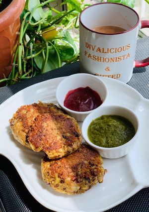 A picture of Mixed Beans Cutlets.