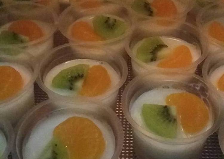 Puding Tahu (simple, enak)