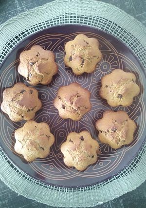 Une photo de Moelleux à la Noisette et Pépites de Chocolat / Healthy