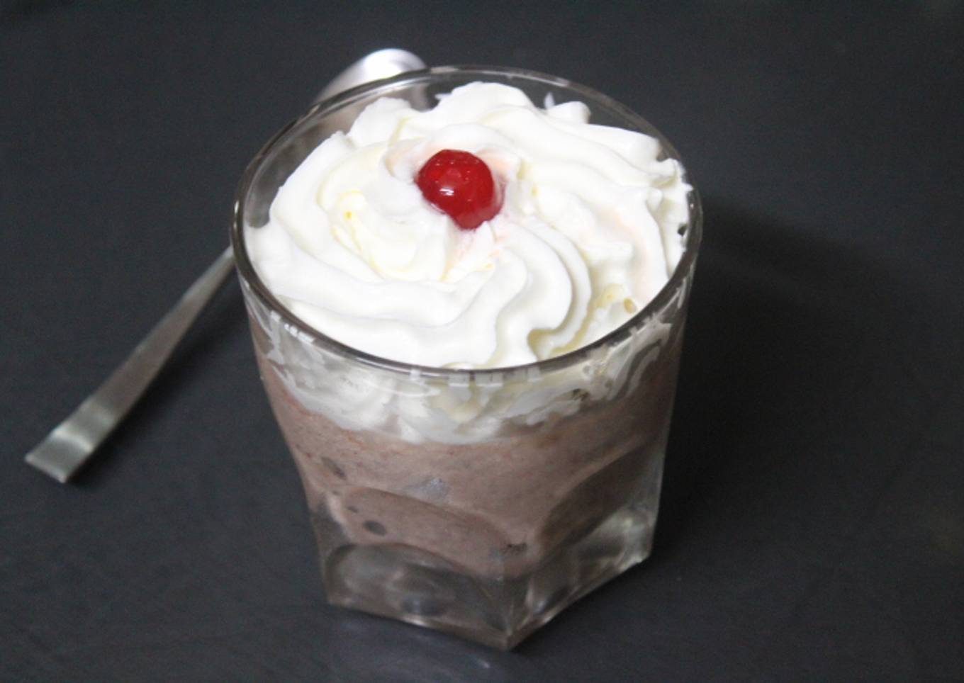 Arroz con leche y chocolate al microondas