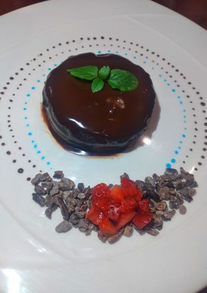 Una foto de Pastelito con Glaseado de Cacao