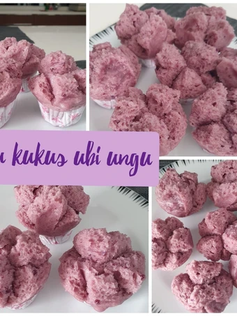 Cara Mudah Menyiapkan Resep Bolu kukus ubi ungu anti gagal yang Menggugah Selera Anti Ribet, Uenak Banget