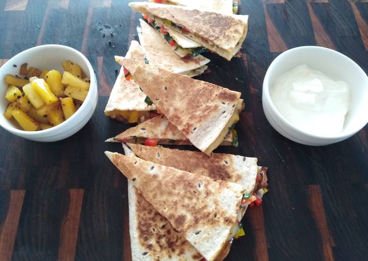 Recipe of Favorite Quesadillas (two versions)