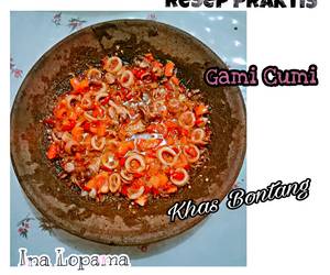 Ini Caranya Gami cumi panggang 34khas Bontang34 Mantul Banget