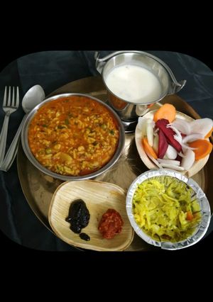 A picture of Kathiyavadi Ram Khichdi.