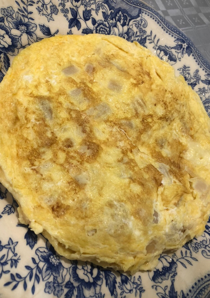 Una foto de Tortilla de espárragos blancos