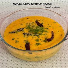 Mango Kadhi-Summer Special A picture of Mango Kadhi-Summer Special.