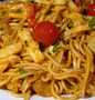 Resep: &#34;Spaghetti tanggal tua&#34; Urai noodle with turnip &amp; barbeque sauce Enak Dan Mudah