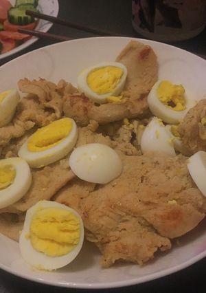 Una foto de Pollo a la naranja