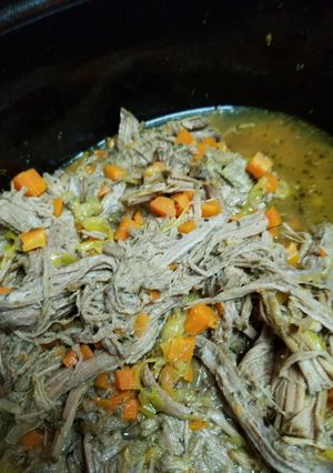 A picture of Slow Cooker Italian Beef.
