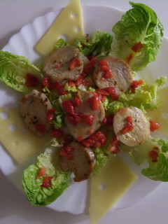Una foto de Ensalada de pollo