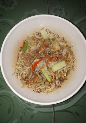 Foto resep Cah toge ikan teri medan
