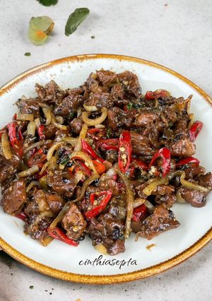 Foto resep Sapi Lada Hitam