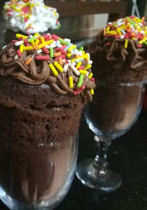 صورة لوصفة كب كيك كاسات