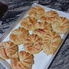 Spiral bread rolls A picture of Spiral bread rolls.