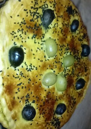 صورة لوصفة خبزة محشية بالخضار والدجاج 😍
