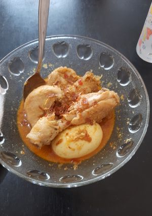Foto resep Ayam Kari tanpa Santan