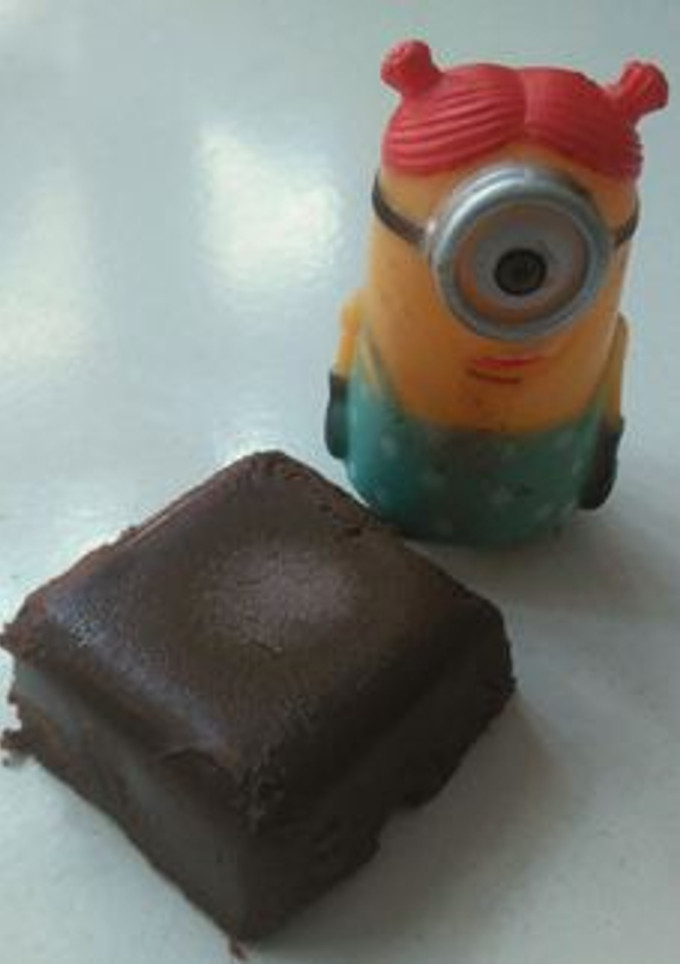 Una foto de Bombones amorosos de coca boba y fresa
