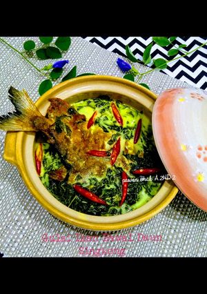 Foto resep Gulai Ikan Bawal Daun Singkong