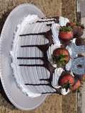 Pastel 3 en 1, vainilla, chocolate  y flan