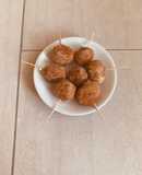 Breadcrumbs sugar lollipop