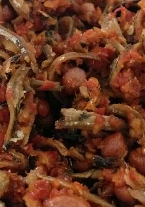 Foto resep Balado Teri Kacang