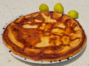 Una foto de pastel de higos